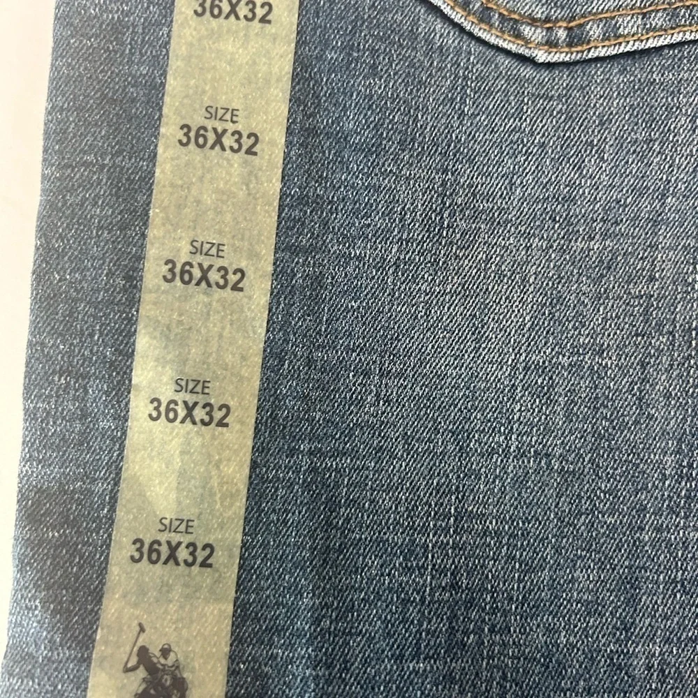 Men’s NWT US Polo Assn.Straight Leg Jeans Slim Fit - Picture 5 of 11